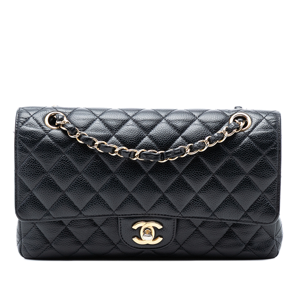 Chanel Handbags - Pre-Loved Chanel Medium Classic Caviar Double Flap